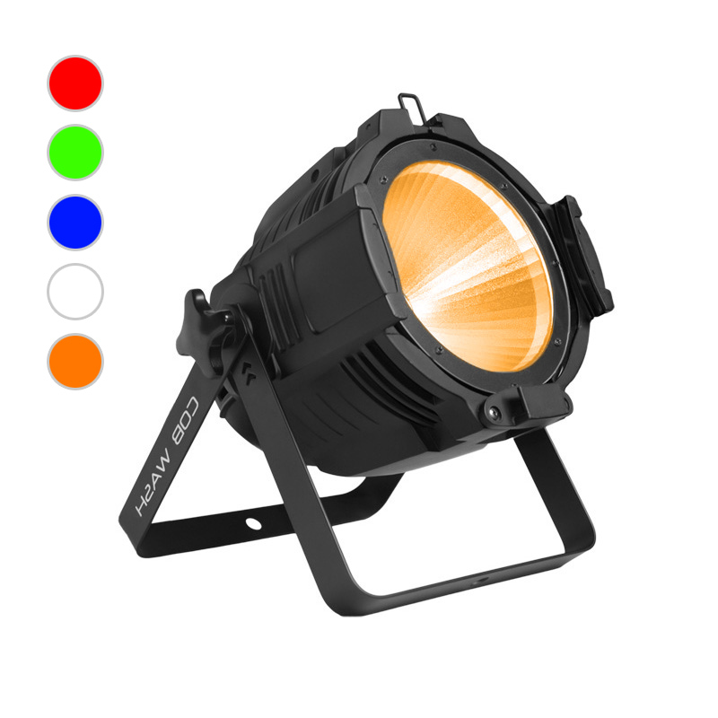 Led Par Light 1005 100W RGBWA 5in1 COB LED PAR CAN Wash Lighting